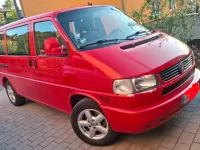 Używany VW T4 151 KM (111 kW) 2001 Czerwony Van