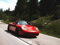Gebraucht Porsche Boxster 204 PS (150 kW) 1997 Rot Cabrio
