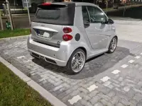Gebraucht Smart ForTwo Cabrio Brabus Xclusive 98 PS (72 kW) 2008 Grau Cabrio