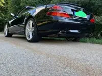 Gebraucht Mercedes SL500 306 PS (225 kW) 2002 Schwarz Cabrio