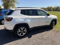 Gebraucht Jeep Compass Limited 140 PS (102 kW) 2018 Weiß SUV
