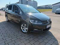 Gebraucht VW Sharan Highline 200 PS (147 kW) 2012 Schwarz Van / Kleinbus
