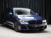 Gebraucht BMW 530e M Sport 292 PS (214 kW) 2021 Phytonicblau Kombi
