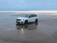 Usata Skoda Octavia RS 184 CV (135 kW) 2014 Bianco Station wagon