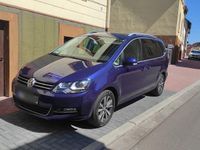 Gebraucht VW Sharan 184 PS (135 kW) 2018 Blau Van / Kleinbus