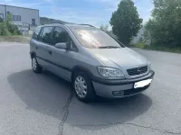 Gebraucht Opel Zafira Elegance 101 PS (74 kW) 2002 Silber Van / Kleinbus