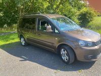Gebraucht VW Caddy Maxi 102 PS (75 kW) 2013 Braun Van / Kleinbus