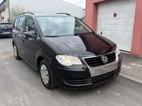 Gebraucht VW Touran Trendline 140 PS (102 kW) 2007 Schwarz Van / Kleinbus