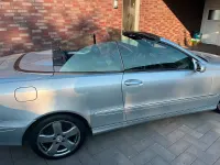 Gebraucht Mercedes CLK200 163 PS (119 kW) 2005 Silber Cabrio