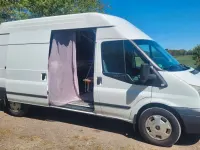Gebraucht Ford Transit 140 PS (102 kW) 2013 Weiß Van / Kleinbus
