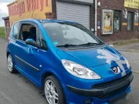 Gebraucht Peugeot 1007 75 PS (55 kW) 2005 Blau Van / Kleinbus