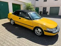 Gebraucht Saab 900 Cabriolet 185 PS (136 kW) 1997 Gelb Cabrio