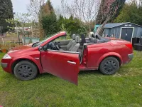 Gebraucht Renault Mégane Cabriolet 2004 Rot Cabrio