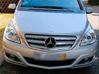 Gebraucht Mercedes B200 136 PS (100 kW) 2010 Silber Van / Kleinbus