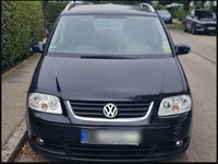 Gebraucht VW Touran 105 PS (77 kW) 2005 Schwarz Van / Kleinbus