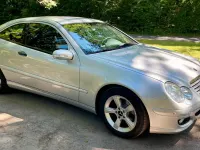Gebraucht Mercedes C180 143 PS (105 kW) 2006 Silber Coupé