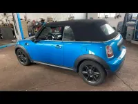 Gebraucht Mini Cooper Cabriolet 122 PS (89 kW) 2011 Blau Cabrio