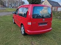Gebraucht VW Caddy 105 PS (77 kW) 2012 Rot Van / Kleinbus