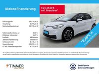 Gebraucht VW ID.3 Pure 110 kW (150 PS) 2021 Weiß Kleinwagen