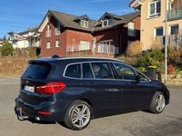 Gebraucht BMW 220 Gran Tourer Sport Line 190 PS (139 kW) 2016 Blau Van / Kleinbus