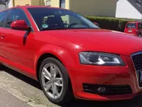 Gebraucht Audi A3 S-Line 125 PS (91 kW) 2009 Rot Kleinwagen