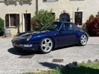 Gebraucht Porsche 993 285 PS (209 kW) 1997 Blau Cabrio