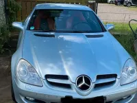Gebraucht Mercedes SLK350 272 PS (200 kW) 2005 Silber Cabrio