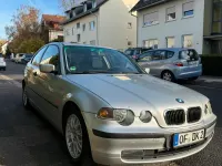 Gebraucht BMW 316 116 PS (85 kW) 2003 Silber Coupé