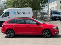 Gebraucht Skoda Rapid Style 90 PS (66 kW) 2015 Rot Kleinwagen