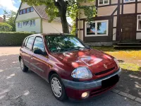 Gebraucht Renault Clio 1999 Rot Kleinwagen