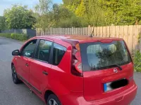 Gebraucht Nissan Note 85 PS (62 kW) 2009 Rot Kleinwagen