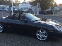 Gebraucht Porsche Boxster 228 PS (167 kW) 2003 Schwarz metallic Cabrio