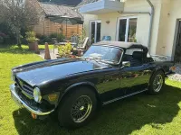 Gebraucht Triumph TR6 95 PS (69 kW) 1974 Schwarz Cabrio
