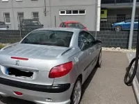 Gebraucht Peugeot 206 CC 136 PS (100 kW) 2006 Silber Cabrio
