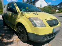 Gebraucht Citroën C2 60 PS (44 kW) 2006 Gelb Kleinwagen