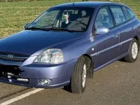 Usata Kia Rio 97 CV (71 kW) 2003 Blu Berlina