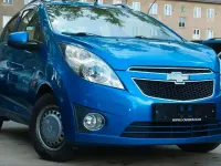 Gebraucht Chevrolet Spark 85 PS (62 kW) 2011 Blau Kleinwagen
