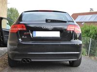 Gebraucht Audi A3 Sportback Attraction 140 PS (102 kW) 2011 Schwarz metallic Kleinwagen