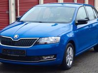 Gebraucht Skoda Rapid Style 125 PS (91 kW) 2018 Blau Kleinwagen