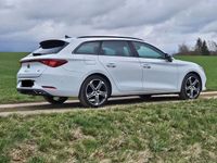 Usata Seat Leon 150 CV (110 kW) 2021 Bianco Berlina
