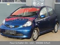 Gebraucht Toyota Aygo 68 PS (50 kW) 2007 Blau Kleinwagen