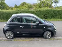 Gebraucht Fiat 500 Lounge 86 PS (63 kW) 2011 Schwarz Kleinwagen