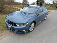 Gebraucht VW Passat Highline 190 PS (139 kW) 2017 Blau Kombi