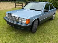 Gebraucht Mercedes 190 109 PS (80 kW) 1991 Blau Limousine