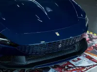 Gebraucht Ferrari Roma 620 PS (456 kW) 2021 Blau Coupé
