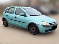 Gebraucht Opel Corsa Njoy 75 PS (55 kW) 2003 Grün Kleinwagen