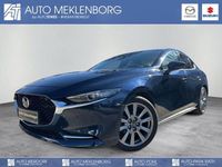 Gebraucht Mazda 3 Selection 186 PS (136 kW) 2022 Deep crystal blue Limousine