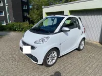 Gebraucht Smart ForTwo Cabrio 71 PS (52 kW) 2014 Weiß Cabrio