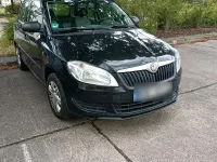 Gebraucht Skoda Fabia 60 PS (44 kW) 2012 Schwarz Kleinwagen