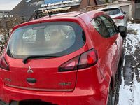 Gebraucht Mitsubishi Colt 2010 Rot Kleinwagen